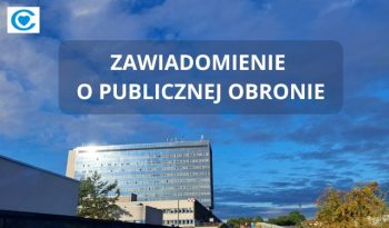 Zawiadomienie o publicznej obronie rozprawy doktorskiej