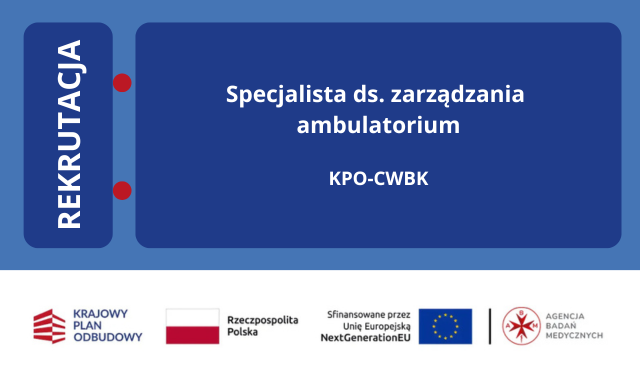 Specjalista ds. zarządzania ambulatorium
