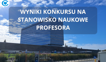 Rozstrzygnięcie konkursu na stanowisko naukowe profesora