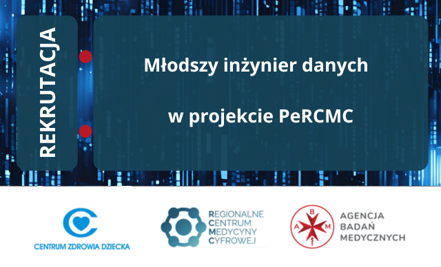 Rekrutacja: Młodszy inżynier danych w projekcie PeRCMC