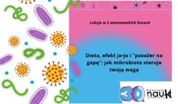 Licealiści odkrywali tajemnice mikrobioty jelitowej podczas lekcji w ramach 30.Festiwalu Nauki