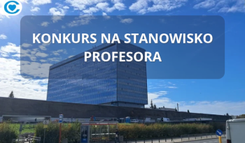 Ogłoszenie o konkursie na stanowisko profesora